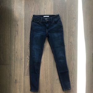 Levi’s 710 super skinny jeans - medium dark